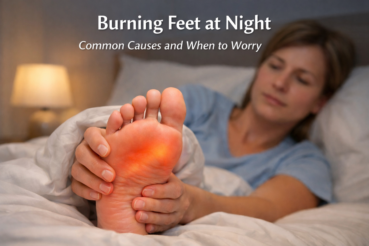burning feet at night
